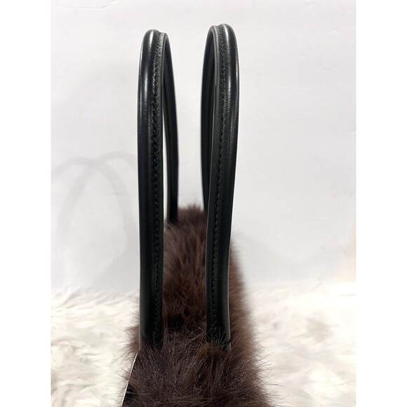 ZARA FAUX FUR SHOULDER BAG LIMITED EDITION WOMAN HANDBAG- BROWN 6233/510 - Picture 11 of 16